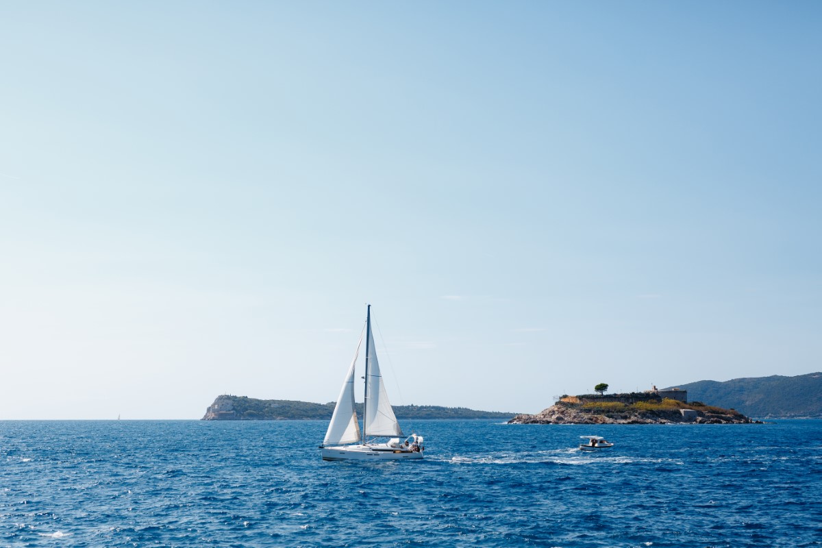 Naviguer vers la nouvelle île