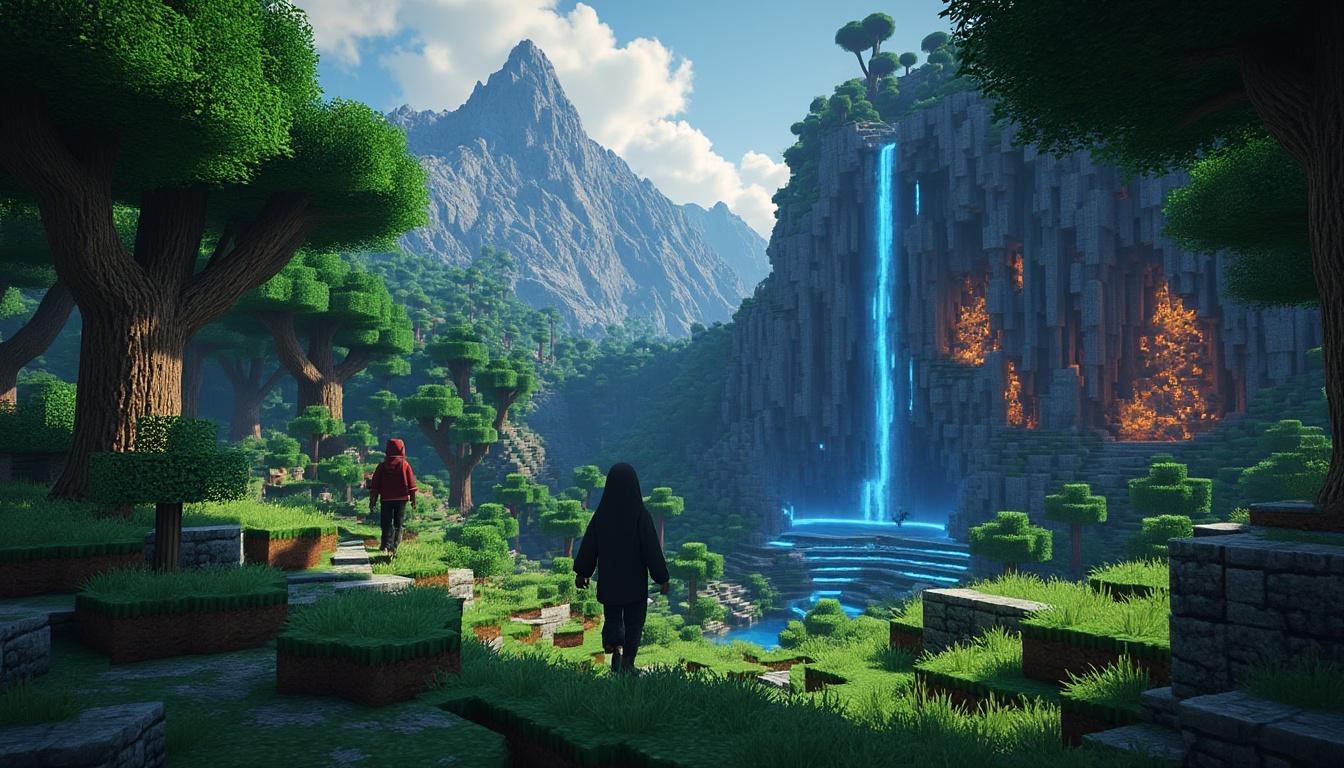 découvrez les mondes les plus fascinants à explorer dans minecraft pc vr ! plongez dans des environnements époustouflants, remplis d'aventures et de mystères à résoudre. que vous soyez un bâtisseur passionné ou un aventurier en quête de découvertes, chaque biome vous offre une expérience immersive unique. préparez-vous à explorer des paysages extraordinaires en réalité virtuelle !