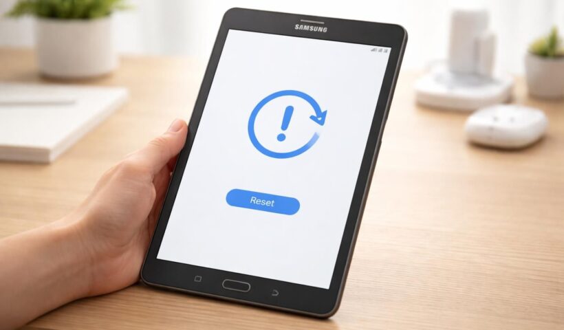 apprenez comment réinitialiser facilement votre tablette samsung tab a6 grâce à notre guide étape par étape simple et rapide.